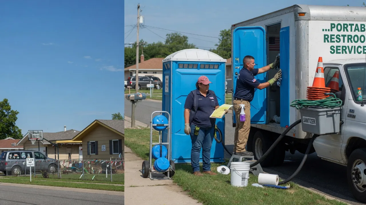 Portable Toilet Rental in Rock Cave, WV near me